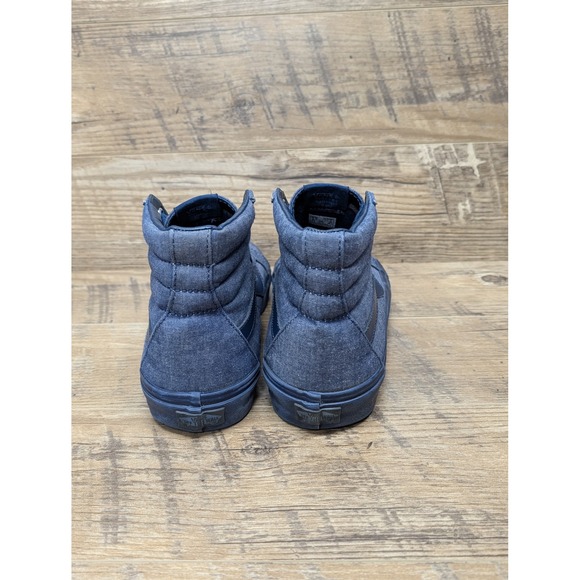 Vans Sk8-Hi Reissue Skate Sneakers Unisex 10W / 8.5M Navy Blue High Top - Picture 14 of 16